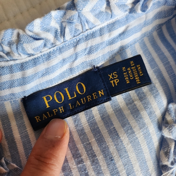 Polo Ralph Lauren Linen Blouse - Picture 3 of 10
